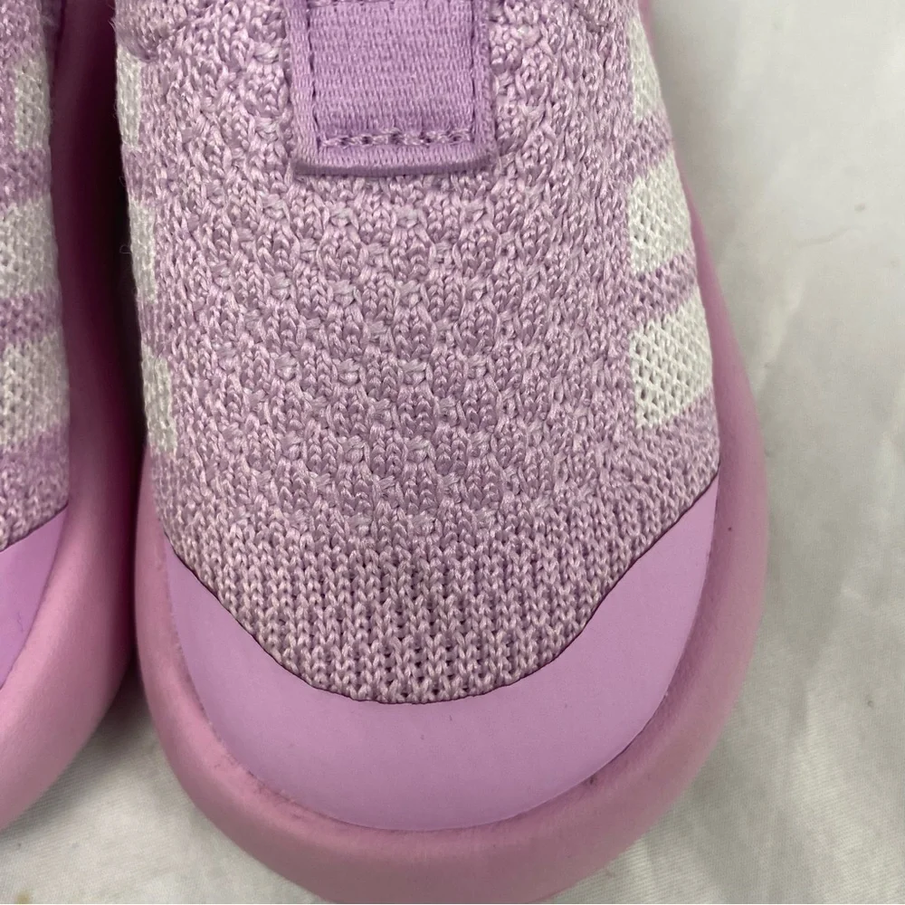 Adidas Baby Girl Kids Pink Slip-On Sneakers Size 5K - Picture 13 of 16